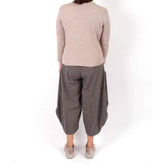 NEW GERTIES double layer cropped sleeves top in cloud - Picture 2 of 2